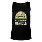 Golf Retirement Tank Tops