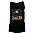 Glacier National Park Tank Tops