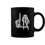 Skeleton Hand Mugs