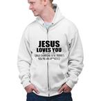 Jesus Loves You Hoodies
