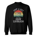 Snow Leopard Sweatshirts