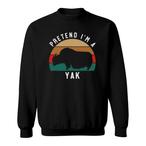 Yak Costume Sweatshirts