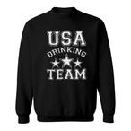 Usa Drinking Team Sweatshirts