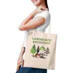 Funny Landscaping Tote Bags