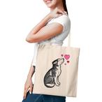 Siberian Husky Tote Bags