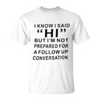 Conversation Shirts