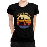 Retro Happy Camper Rv Camping  Fun Gift For The Camping Women T-shirt