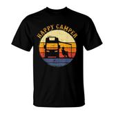 Retro Happy Camper Rv Camping Fun For The Camping T-shirt