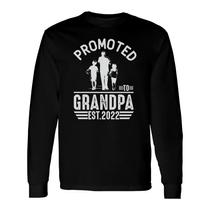 Promoted To Grandpa Est 2019 Shirt First Time New Father Day