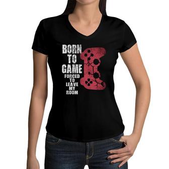 Funny Gamer Quote Gaming Video Games Gift Boys Girls Teens Women V-Neck T-Shirt - Seseable