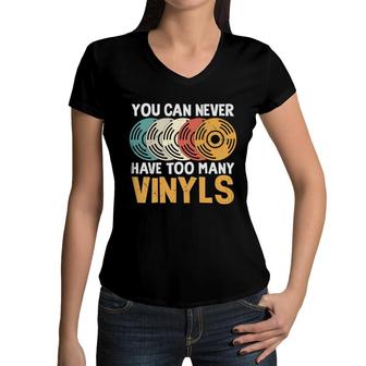 You Can Never Have Too Many 80S 90S Styles Women V-Neck T-Shirt - Seseable