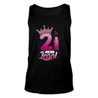 21 Years Old Birthday Outfit For Women Unisex Tank Top - Seseable