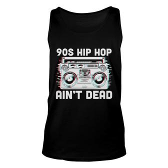 80S 90S Styles Hip Hop Aint Dead Radio Unisex Tank Top - Seseable