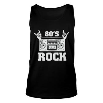 80S Rock Music Mixtape Lovers Funny Rock 80S 90S Style Unisex Tank Top - Seseable