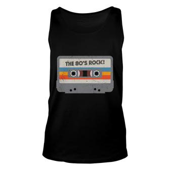 80S Styles The 80S Rock Radio Great Graphic Unisex Tank Top - Seseable