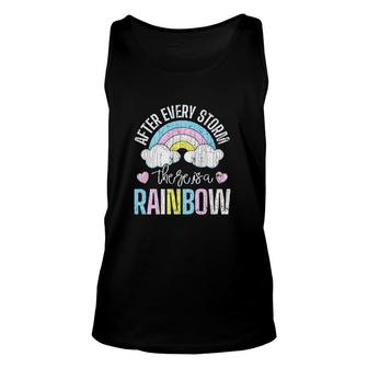 After Every Storm There Is A Rainbow 2022 Gift Unisex Tank Top - Thegiftio UK