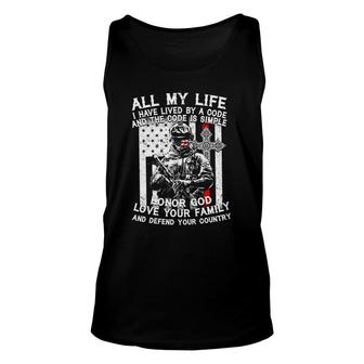 All My Life Love Your Family Awesome 2022 Gift Unisex Tank Top - Thegiftio UK