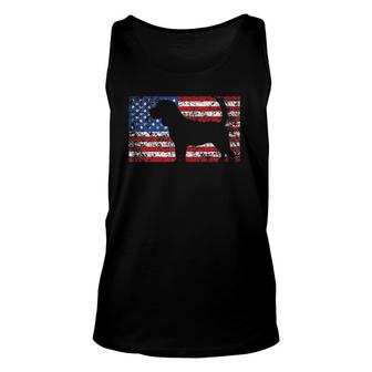 American Flag Beagle Dog 4Th Of July Usa Gift Unisex Tank Top - Seseable