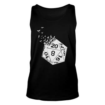 Awesome Tabletop Gaming Dice Gift Unisex Tank Top | Mazezy UK