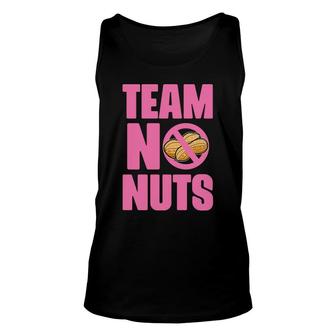 Baby Gender Reveal Party Gender Reveal Team No Nuts Girl Baby Unisex Tank Top - Seseable