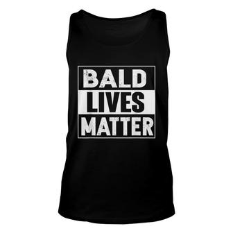Bald Guy Dad Hair Loss Baldness Funny Joke Sarcastic Gifts Unisex Tank Top - Seseable