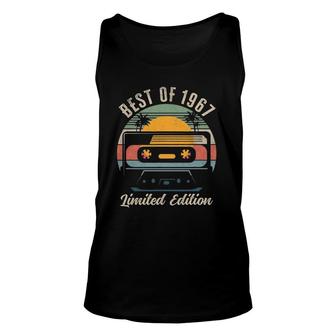 Best Of 1967 55Th Birthday Limited Edition 55 Years Old Tank Top | Mazezy