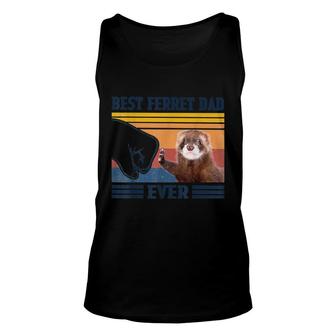 Best Ferret Dad Ever Fathers Day 2021 Unisex Tank Top - Seseable