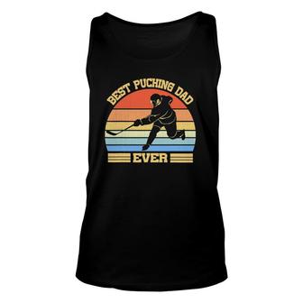 Best Pucking Dad Vintage Retro Fathers Day Dads Unisex Tank Top - Seseable