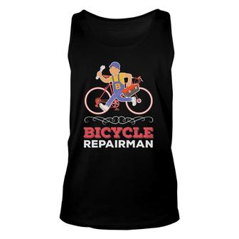 Bicycle Repairman Repair Bike Mechanic Unisex Tank Top | Mazezy
