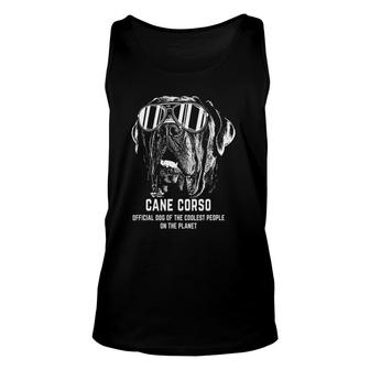Cane Corso Official Dog Of The Coolest Puppy Lovers Unisex Tank Top | Mazezy