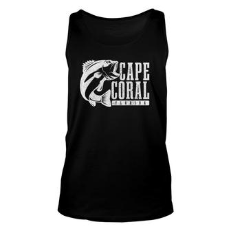 Cape Coral Florida Fishing Fisherman Unisex Tank Top | Mazezy