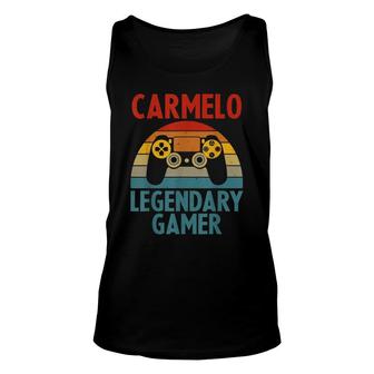 Carmelo Gift Name Personalized Funny Gaming Geek Birthday Unisex Tank Top - Seseable