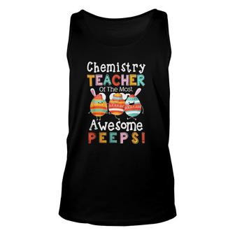 Chemistry Teacher Peeps Easters Classic Unisex Tank Top | Mazezy