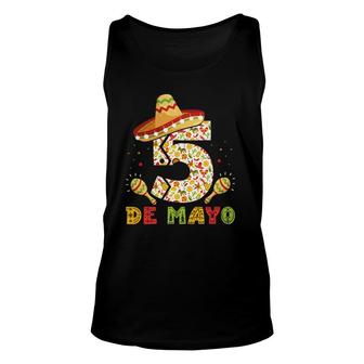 Cinco De Mayo Sombrero Mexican 5 De Mayo Unisex Tank Top - Seseable
