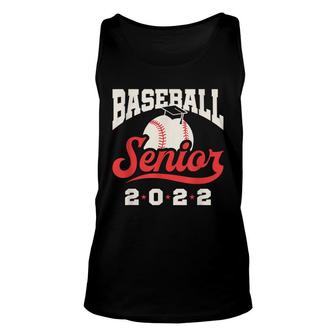 Class Of 2022 Baseball Senior Graduation Graduate Grad Unisex Tank Top - Seseable