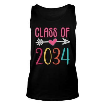Class Of 2034 Grow With Me T Back To School Unisex Tank Top - Seseable