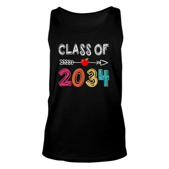 Class Of 2034 Pre K Graduate Preschool Graduation Unisex Tank Top - Seseable