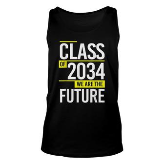 Class Of 2034 Preschool Graduation 2034 Grow With Me Unisex Tank Top - Seseable