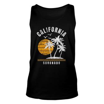 Coronado California Ca Beach Vacation Souvenir Unisex Tank Top | Mazezy