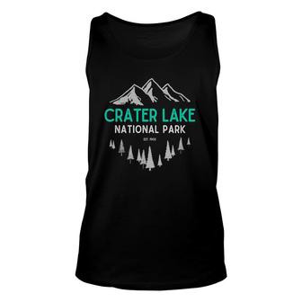 Crater Lake Vintage National Park Est 1902 Oregon Unisex Tank Top - Seseable