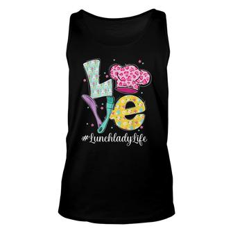 Cute Happy Easter Day Love Lunch Lady Life Women Matching Unisex Tank Top - Thegiftio UK