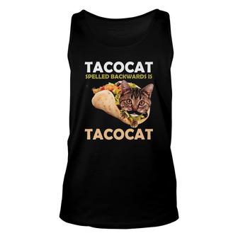 And Cute Taco Cat Spelled Backward Is Tacocat Tee Tank Top | Mazezy