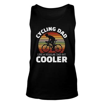 Mens Cycling Dad Like A Regular Dad But Cooler For Mountain Biker Tank Top | Mazezy
