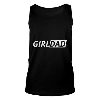 Dad Girl Fathers Day Dads Daughter Daddy And Girl Unisex Tank Top - Seseable
