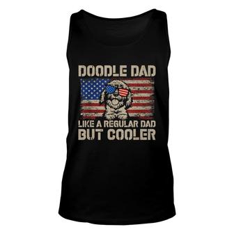 Doodle Dad Like A Regular Dad But Cooler Unisex Tank Top - Thegiftio