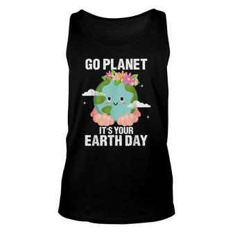 Earth Day 2022 Cute Earth Day Fun Earth Day Teachers Earth Unisex Tank Top - Seseable