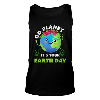 Earth Day 2022 Restore Earth Nature Planet Cute Earth Day Unisex Tank Top - Seseable