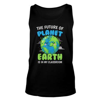 Earth Day Teachers 2022 Classroom Funny Men Women Unisex Tank Top - Seseable