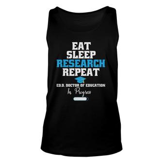 EdD Doctor Of Education Doctorate Research Graduation Unisex Tank Top - Seseable
