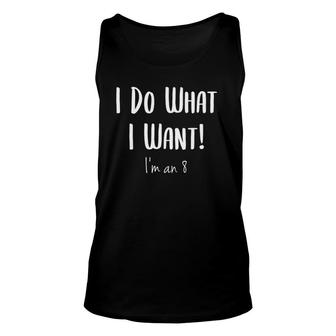 Enneagram 8 I Do What I Want Im An 8 Ver2 Unisex Tank Top | Mazezy